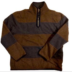 Men’s Nautica Zip Henley Pullover Shirt, Size L